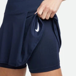 Nike Women's Dri-FIT Victory Flouncy Skirt (Obsidian/White) -Racquetguys DH9552 451 PHSYM002 3144