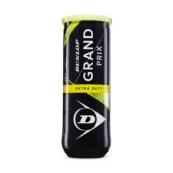 Dunlop Grand Prix Extra Duty Tennis Balls -Racquetguys DT19 601347 GRANDPRIXEXTRADUTY 3PET 01