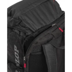 Dunlop SX Casual Sport Long Backpack Racquet Bag (Black/Red) -Racquetguys DT20 10295390 CASUAL SPORTY LONG BACKPACK BLK RED 5