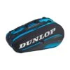 Dunlop FX Performance Thermo 8 Pack Racquet Bag (Black/Blue) -Racquetguys DT20 10304001 FX PERFORMANCE8RKTTHERMOBAGBLK BLE JPG