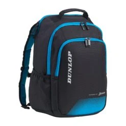 Dunlop FX Performance Backpack Racquet Bag (Black/Blue)