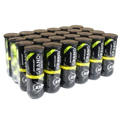Dunlop Grand Prix Regular Duty Tennis Balls – 24 Can Case