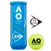 Dunlop Australian Open Extra Duty Tennis Balls -Racquetguys Dunlop AO tennis balls