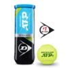 Dunlop ATP Extra Duty Tennis Balls 2 Dunlop ATP Extra Duty Tennis Balls -Racquetguys Dunlop ATP xtra