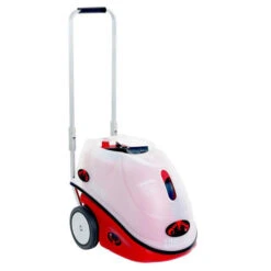 Lobster Elite Grand V Tennis Ball Machine -Racquetguys EL05 Elite Grand V Collapsed for Rolling 1