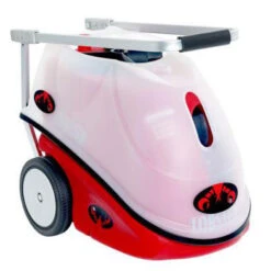 Lobster Elite Grand V Tennis Ball Machine -Racquetguys EL05 Elite Grand V Collapsed for Storage