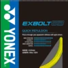 Yonex BG Exbolt 63 Badminton String (Yellow) -Racquetguys EXBOLT63yellow 1024x1024 66a93afe 3115 48cb a20d b101eb567114