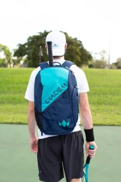 Diadem Elevate Tour Backpack Racquet Bag (Teal/Navy) -Racquetguys Elevate Backpack 2 1800x1800 5bbc3709 4d0d 4db9 8f00 cbd7030c88fe