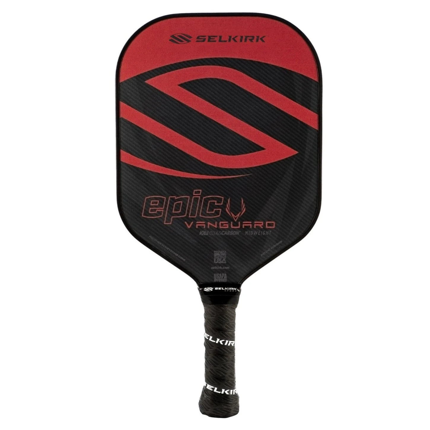Selkirk Vanguard Hybrid Epic Midweight (Black/Crimson) 3 Selkirk Vanguard Hybrid Epic Midweight (Black/Crimson)
