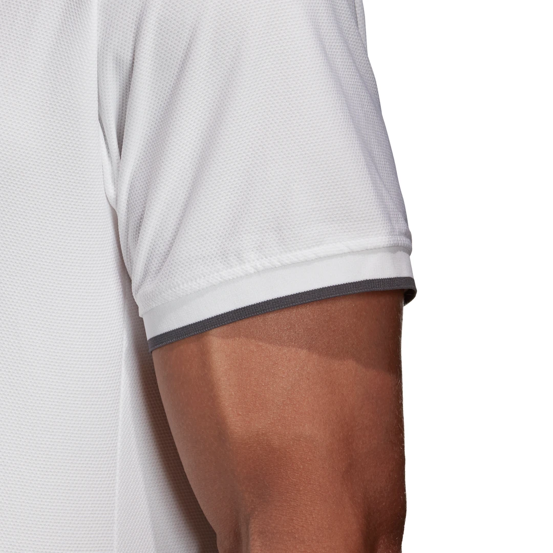 Adidas Men's Freelift AeroReady Top (White) 6 Adidas Men's Freelift AeroReady Top (White) - Image 4