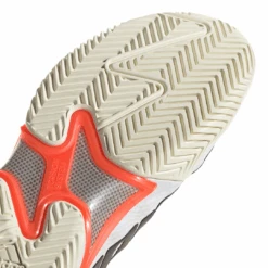 Adidas Barricade Tokyo Men's Tennis Shoe (White/Black/Solar Red) -Racquetguys FZ3935 FTW photo detail 1 white