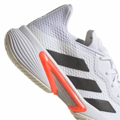 Adidas Barricade Tokyo Men's Tennis Shoe (White/Black/Solar Red) -Racquetguys FZ3935 FTW photo detail 2 white