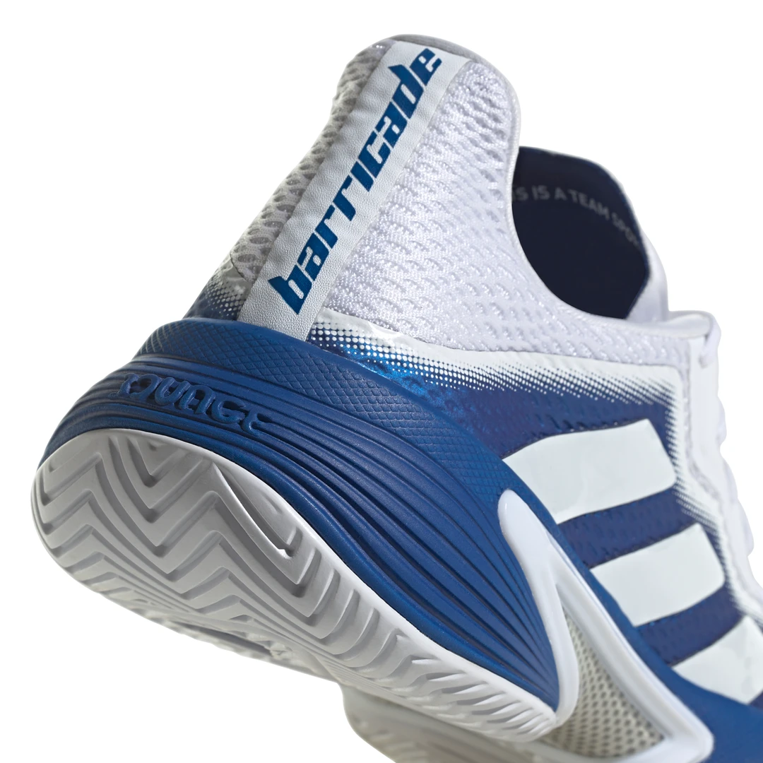 Adidas Barricade Men's Tennis Shoe (Royal Blue/Cloud White/Silver Metallic) 9 Adidas Barricade Men's Tennis Shoe (Royal Blue/Cloud White/Silver Metallic) - Image 7