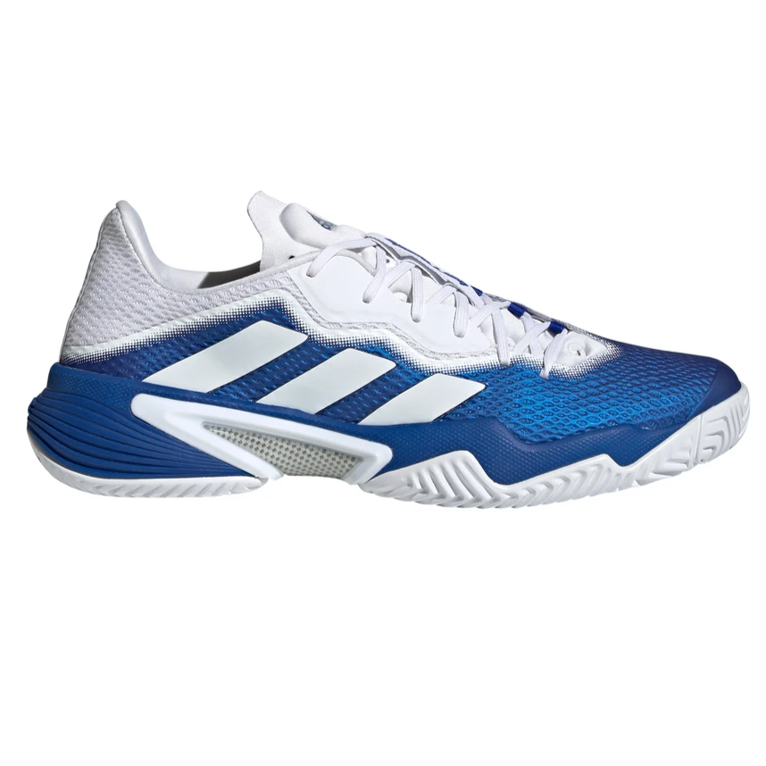Adidas Barricade Men's Tennis Shoe (Royal Blue/Cloud White/Silver Metallic) 3 Adidas Barricade Men's Tennis Shoe (Royal Blue/Cloud White/Silver Metallic)