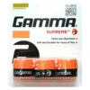 Gamma Supreme Overgrip 3 Pack (Orange) -Racquetguys GAMMA SUPREME OVERGRIP orange RACQUETGUYS