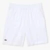 Lacoste Men's Ultra Light Short (White/Navy Blue) 1 Lacoste Men's Ultra Light Short (White/Navy Blue) -Racquetguys GH6961 522 24