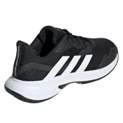Adidas CourtJam Control Men's Tennis Shoe (Core Black/Cloud White) -Racquetguys GW2554 7