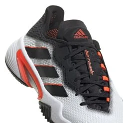 Adidas Barricade Men's Tennis Shoe -Racquetguys GW2964 8 FOOTWEAR Photography DetailView1 white