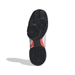 Adidas Barricade Junior Tennis Shoe (White/Black/Red) 12 Adidas Barricade Junior Tennis Shoe (White/Black/Red) -Racquetguys GW2996 4 FOOTWEAR Photography BottomView white