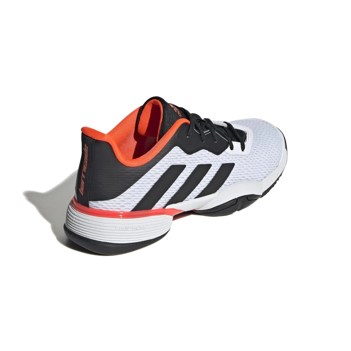 Adidas Barricade Junior Tennis Shoe (White/Black/Red) 8 Adidas Barricade Junior Tennis Shoe (White/Black/Red) - Image 6