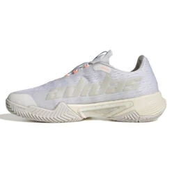 Adidas Barricade Parley Men's Tennis Shoe (White/Blue) 10 Adidas Barricade Parley Men's Tennis Shoe (White/Blue) -Racquetguys GY1369 5 FOOTWEAR Photography SideMedialCenterView white