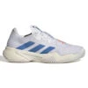 Adidas Barricade Parley Men's Tennis Shoe (White/Blue) -Racquetguys GY4017 1 FOOTWEAR Photography SideLateralCenterView white 08d00748 3faa 4f0c 8b65 de708ab1360c