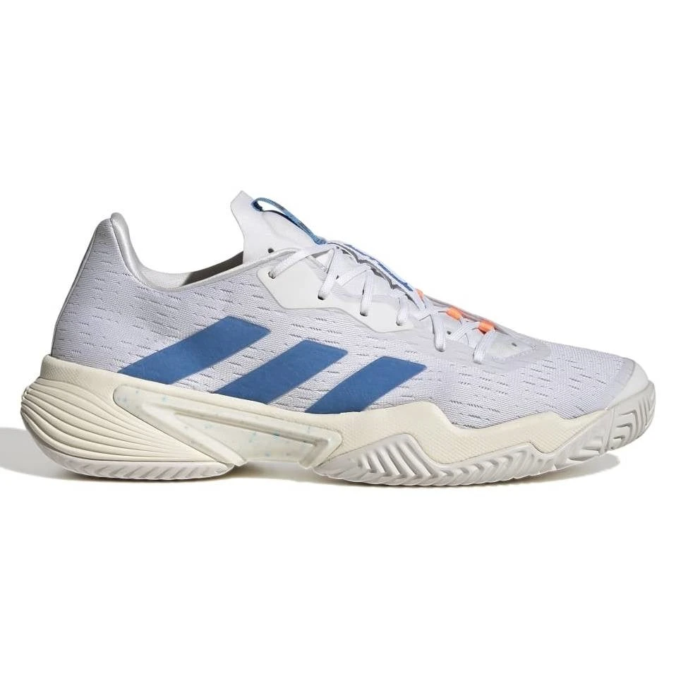 Adidas Barricade Parley Men's Tennis Shoe (White/Blue) 3 Adidas Barricade Parley Men's Tennis Shoe (White/Blue)