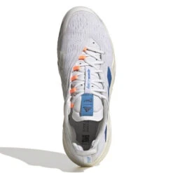 Adidas Barricade Parley Men's Tennis Shoe (White/Blue) 13 Adidas Barricade Parley Men's Tennis Shoe (White/Blue) -Racquetguys GY4017 2 FOOTWEAR Photography TopPortraitView white aa310a38 0adb 4b44 a3b6 82821260dd18