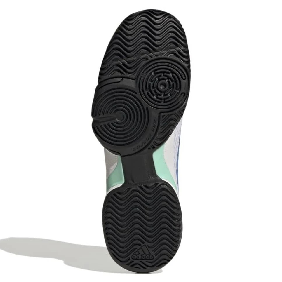 Adidas Barricade Junior Tennis Shoe (White/Blue) 7 Adidas Barricade Junior Tennis Shoe (White/Blue) - Image 5