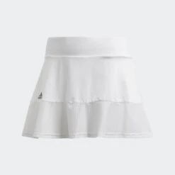 Adidas Women's HEAT.RDY Match Skirt (White) -Racquetguys Gameset Match Skort White FK0555 01 laydown