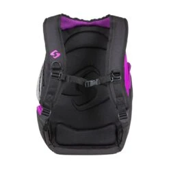 Gearbox Backpack - Court (Purple Accent With Red/Yellow Gradient) -Racquetguys GearboxCourtBackpack3