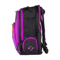 Gearbox Backpack - Court (Purple Accent With Red/Yellow Gradient) -Racquetguys GearboxCourtBackpack5