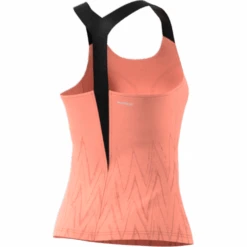 Adidas Women's Tennis Primeblue Aeroknit Y-Tank Top (Ambient Blush) -Racquetguys H31426 APP virtual back white
