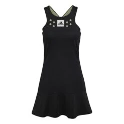 Adidas Women's Paris Heat.Rdy Tennis Y-Tank Dress (Black/Pullim) -Racquetguys HA7628 1 APPAREL Photography StandardTopPartView white