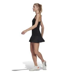 Adidas Women's Paris Heat.Rdy Tennis Y-Tank Dress (Black/Pullim) -Racquetguys HA7628 7 APPAREL OnModel SideView white