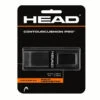 Head Contour Cushion Pro Replacement Grip (Black) -Racquetguys HEAD Contour Cushion Pro Replacement Grip Black