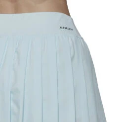 Adidas Women's Club Pleated Skirt (Blue) -Racquetguys HN6189 7 APPAREL OnModel DetailView1 white