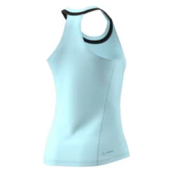 Adidas Women's Club Tank Top (Almost Blue) -Racquetguys HN6199 3 APPAREL 3D Rendering BackView white