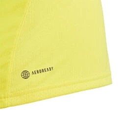 Adidas Girl's Club Tank Top (Beam Yellow) 11 Adidas Girl's Club Tank Top (Beam Yellow) -Racquetguys HN6304 4 APPAREL Photography DetailView1 transparent
