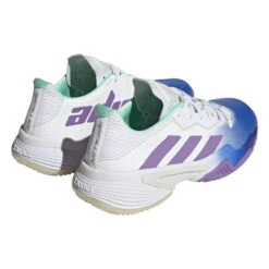 Adidas Barricade Women's Tennis Shoe (Blue/Purple) -Racquetguys HP7417 7 FOOTWEAR Photography BackLateralTopView transparent
