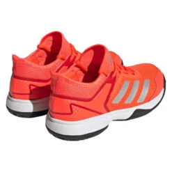 Adidas Ubersonic 4 Junior Tennis Shoe (Red) 12 Adidas Ubersonic 4 Junior Tennis Shoe (Red) -Racquetguys HP9698 7 FOOTWEAR Photography BackLateralTopView transparent