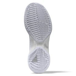 Adidas Avacourt Women's Tennis Shoe (White) -Racquetguys HQ8404 2 FOOTWEAR 3D Rendering BottomView transparent 1