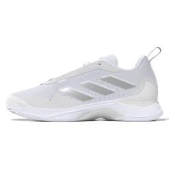 Adidas Avacourt Women's Tennis Shoe (White) -Racquetguys HQ8404 4 FOOTWEAR 3D Rendering SideLateralView transparent 1