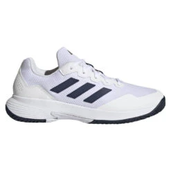 Adidas GameCourt 2 Men's Tennis Shoe (White/Navy)