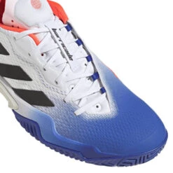 Adidas Barricade Men's Tennis Shoe (Blue/Black) -Racquetguys HQ8917 8 FOOTWEAR Photography DetailView1 transparent
