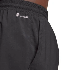 Adidas Men's 3 Stripe 7-inch Club Short (Black) 12 Adidas Men's 3 Stripe 7-inch Club Short (Black) -Racquetguys HS3253 8 APPAREL OnModel DetailView2 transparent
