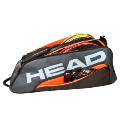 Head Tour Team Supercombi 9 Pack Racquet Bag (Black/Grey) -Racquetguys IMG 2936