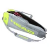 Head Core Pro 3 Pack Racquet Bag (Grey/Yellow) -Racquetguys IMG 2943