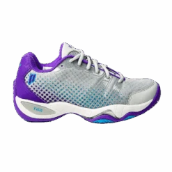 Prince T22 Lite Women's Tennis Shoe (Grey/Purple/Blue)
