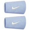 Nike Tennis Premier Doublewide Wristband (Blue/White) -Racquetguys N.000.2466 444 P 1199DLR